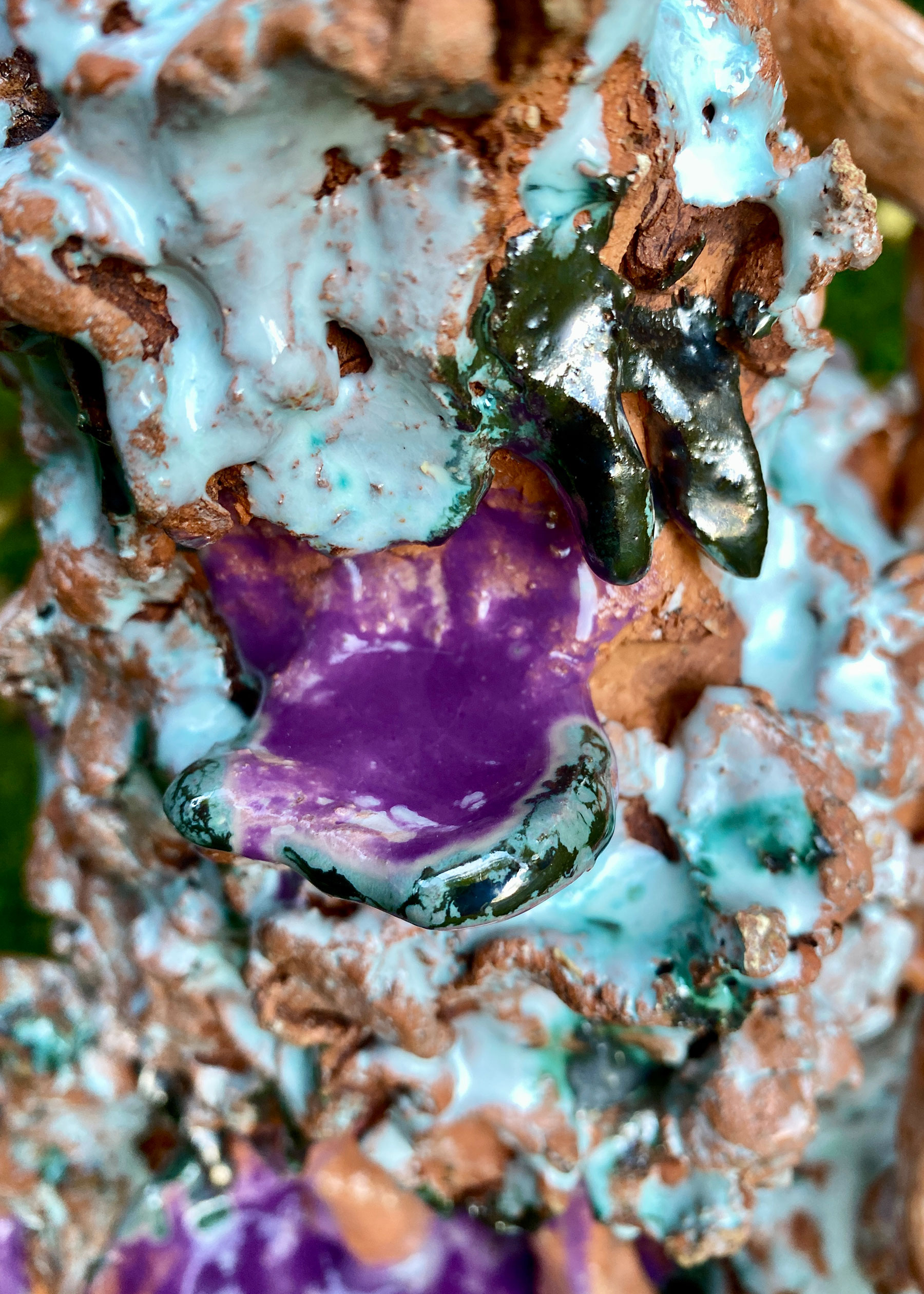 Lulu & Whiskey ceramic sculpture 'Schaddel', 2024